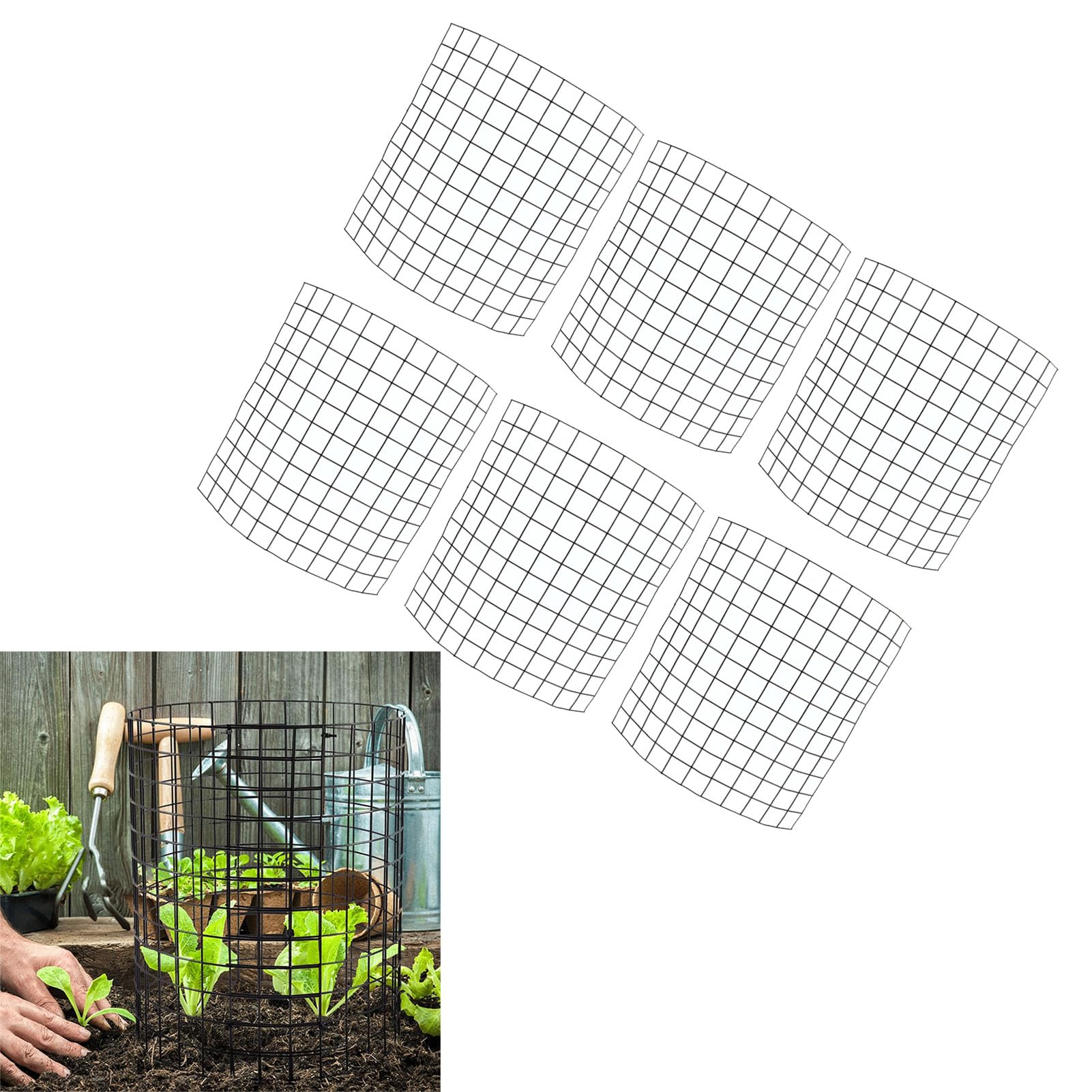 Rete Metallica Per Piante E Animali | Grata Per Recinti E Barriere Ideale Per Il Giardino Voliere Pollai Conigliere Etc Rotolo 20 M Altezza 100 Cm Maglia 12x12mm Zincato A Caldo L 5078170 11323690 1