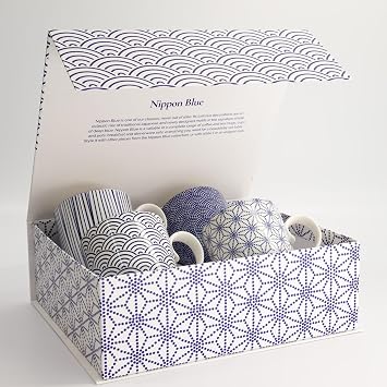 Tokyo Design Studio Nippon blue tea set