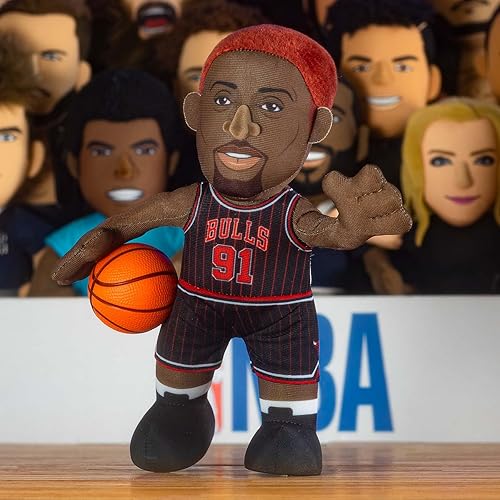 Vista 50 de Bleacher Creatures Figura de peluche Magic Johnson de Los Angeles Lakers de 10 pulgadas, una leyenda para jugar o exhibir Los Angeles Lakers Magic