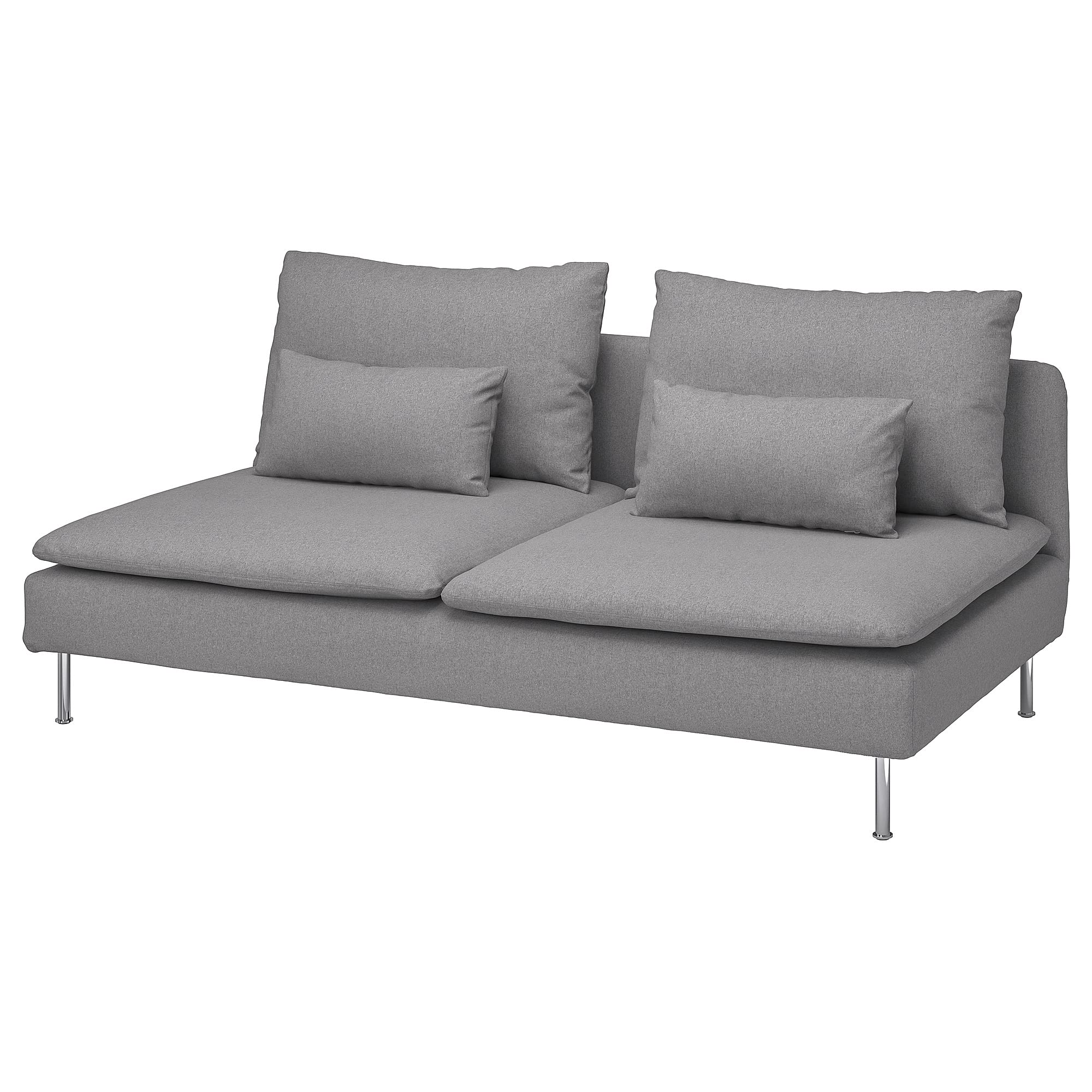 Ikea SÖDERHAMN 3-seat section, Tonerud grey