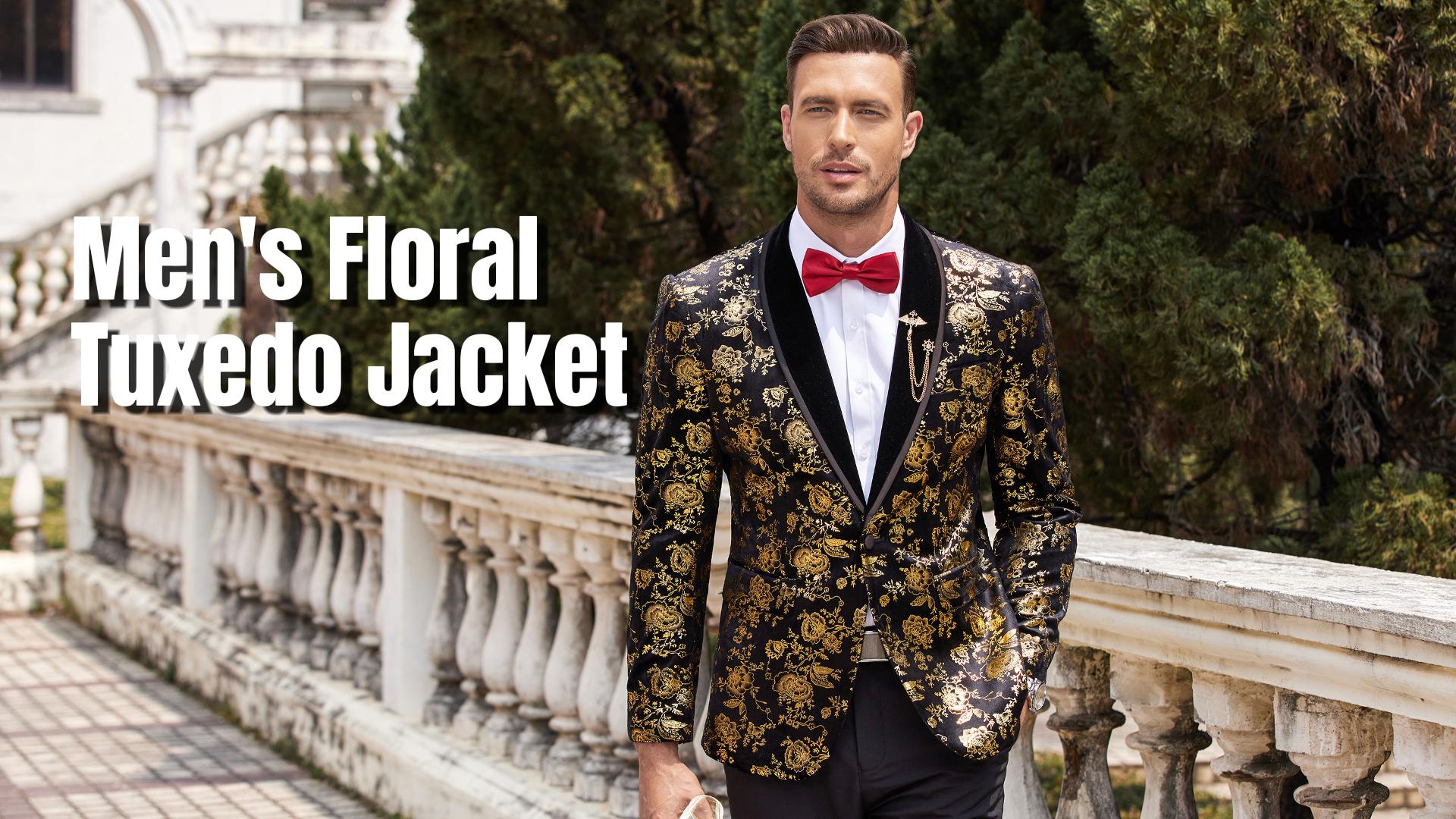 COOFANDY Mens Red Suits Velvet Blazer Slim Fit Tuxedo Jacket for Wedding, Prom, Party at Amazon Men's Clothing store