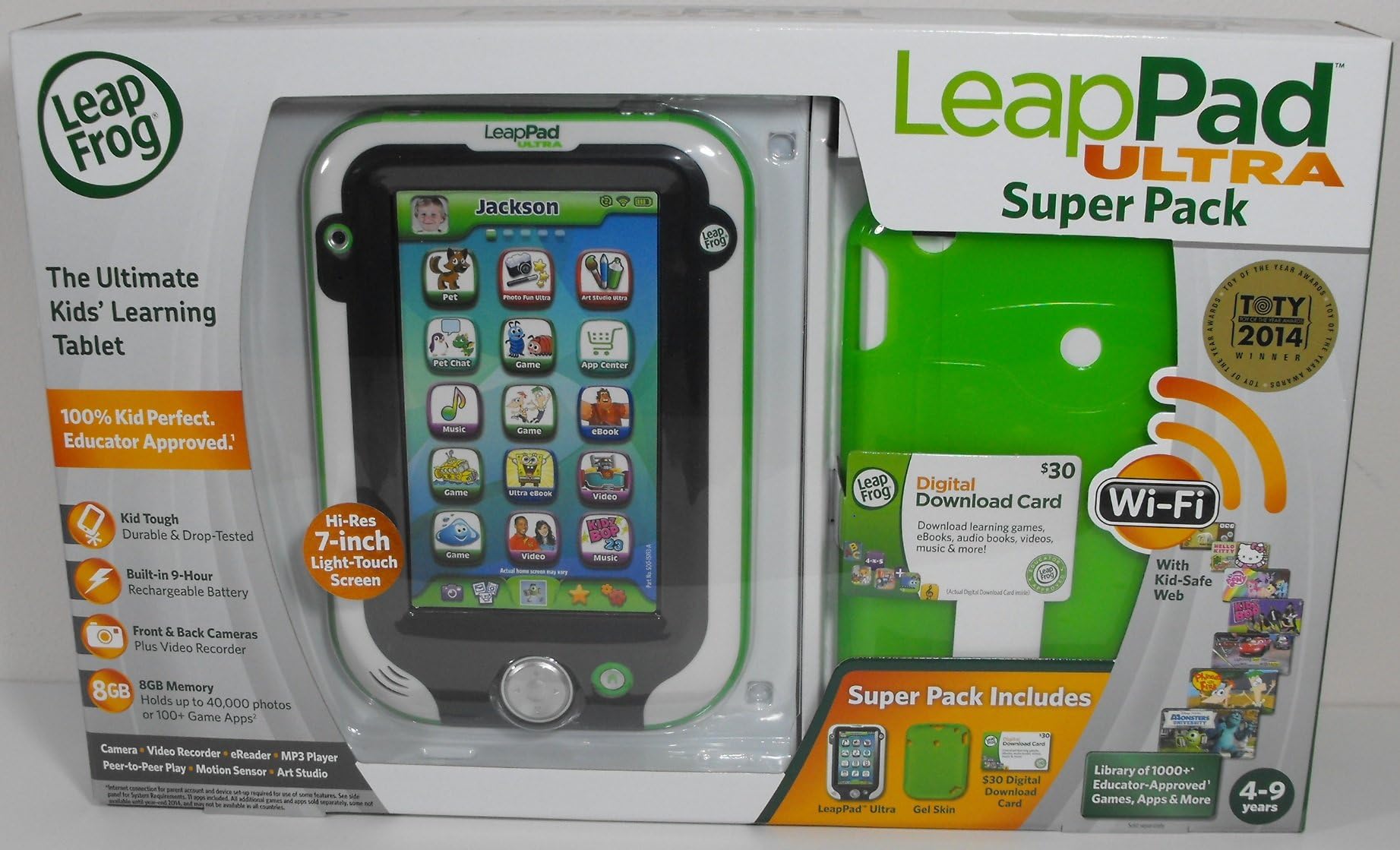 LeapFrog LeapPad Ultra Super Pack with Gel Skin and $30 Digital Download Card