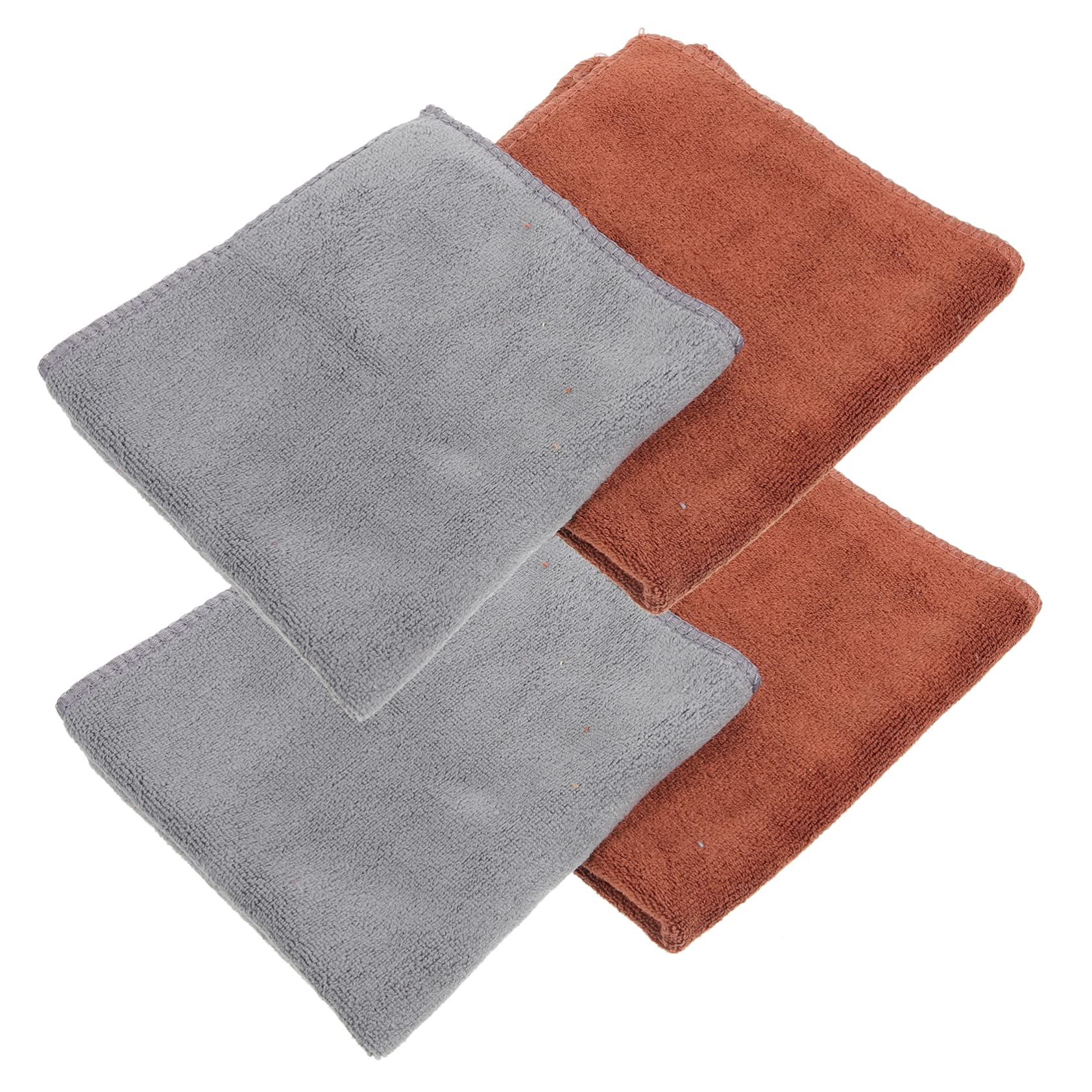 KOMBIUDA 12pièces Serviettes De Nettoyage Microfibre pour Bar à Café Chiffons Absorbants pour Machines à Café Vaisselle Et De Cuisine