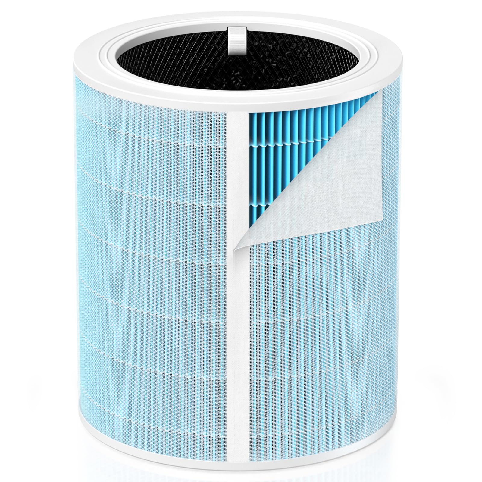 Core 600S Smoke Remover Replacement Filter for LEVOIT Core 600S & Core 600S-P Air Purifier, 3-in-1 High-Efficiency Activated Carbon Filter, Core 600S-RF-SR, 1 Pack, Blue