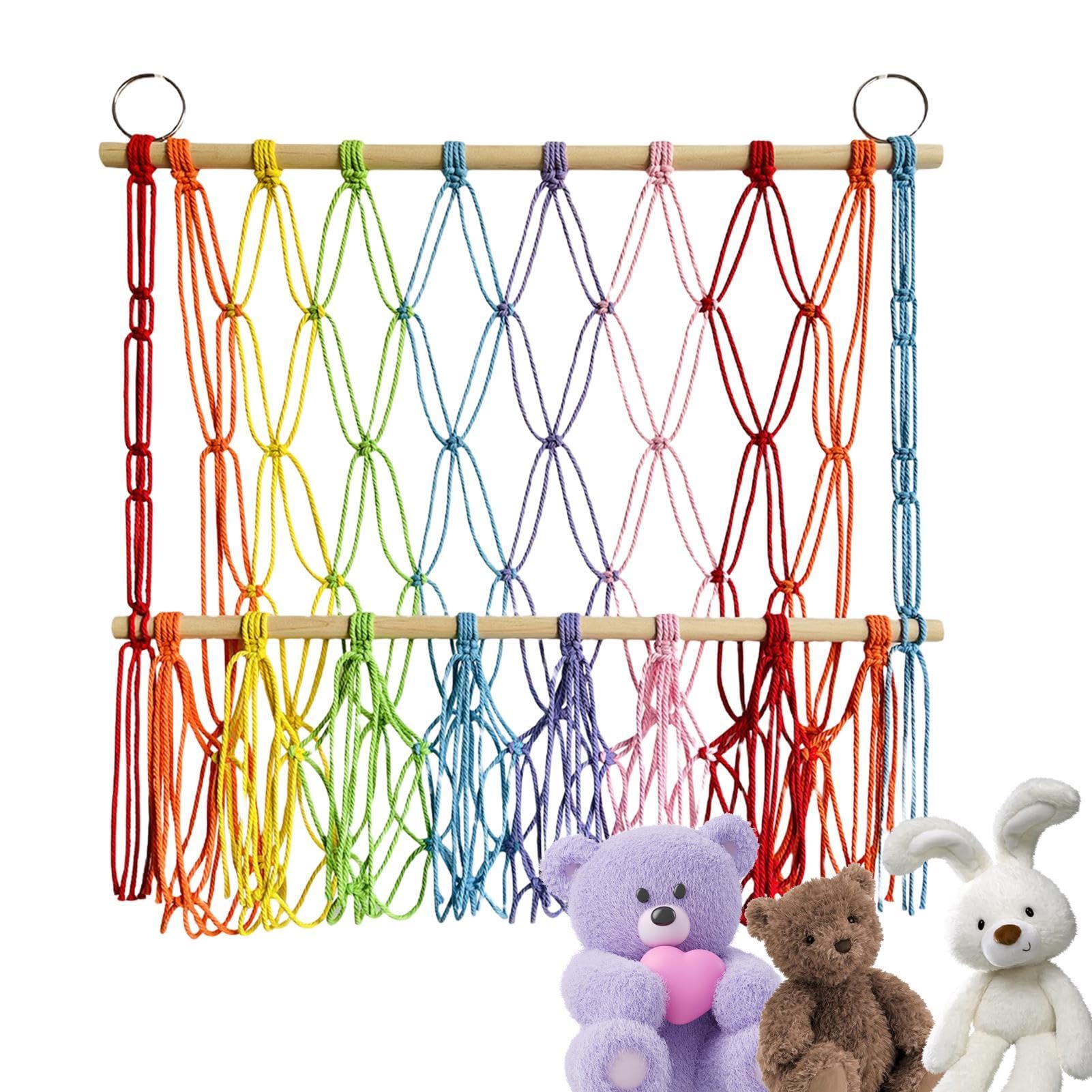 Amaca per Animali ad Angolo in Peluche da Parete Boho Porta Animali per Camera da Letto