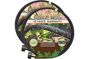 1/2’’ Round Soaker Hose for Garden Beds