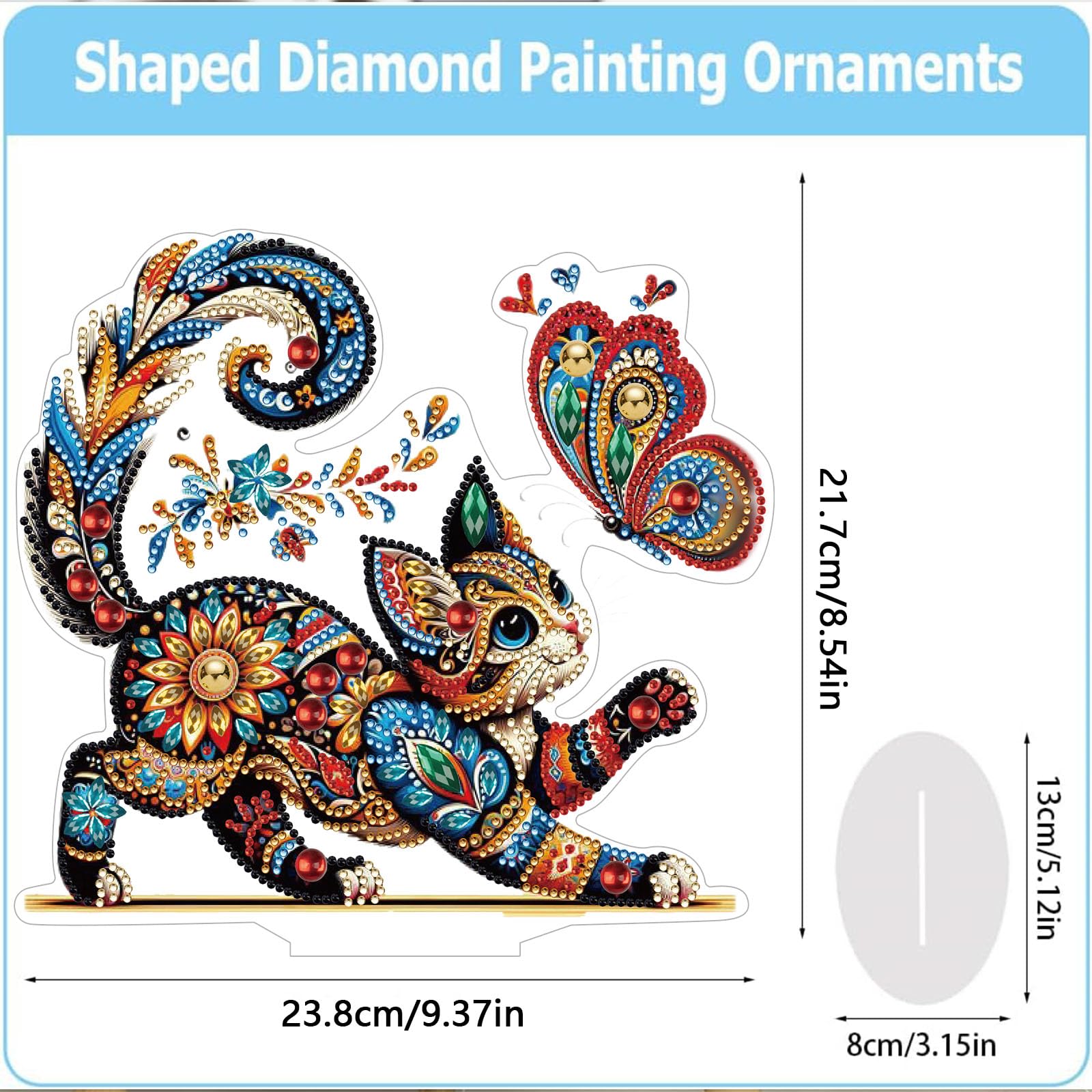 CAYUDEN Diamond Painting Table Decoration - Image 3