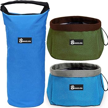 amazon portable dog bowl
