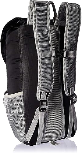 Miniatura 6 de Lewis N. Clark Paquete diario ligero, Negro -, Mochila ligera y plegable con bolsillo Rfid