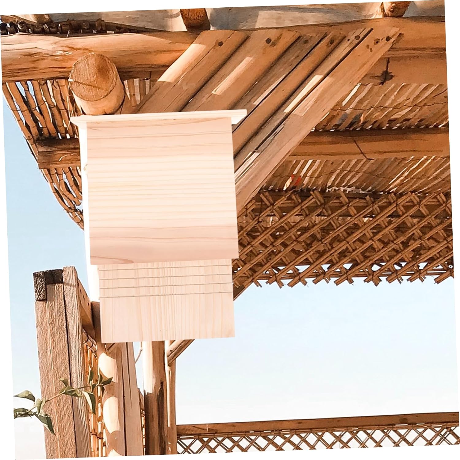 for Bats Outdoor Bat Shelter for Garden Lightweight Backyard Easy to Install Enthusiasts