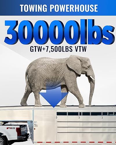 Miniatura 3 de Mepareri Adaptador de quinta rueda a cuello de cisne, adaptador de bola Kingpin a cuello de cisne para tractor o remolque, quinta rueda, 30,000