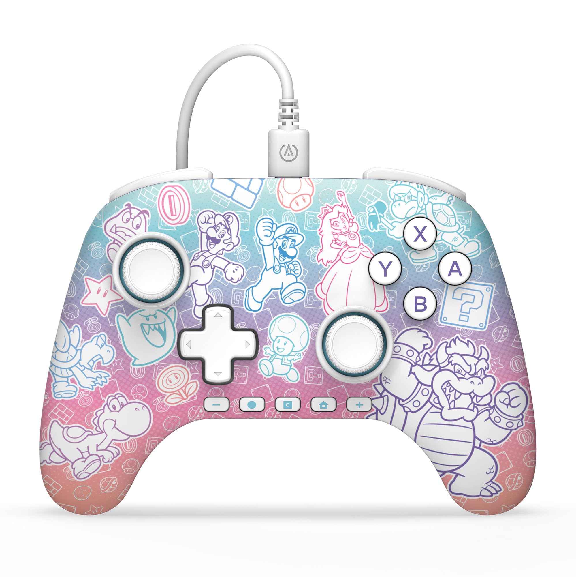PowerA Advantage Wired Controller for Nintendo Switch 2 - Mushroom
