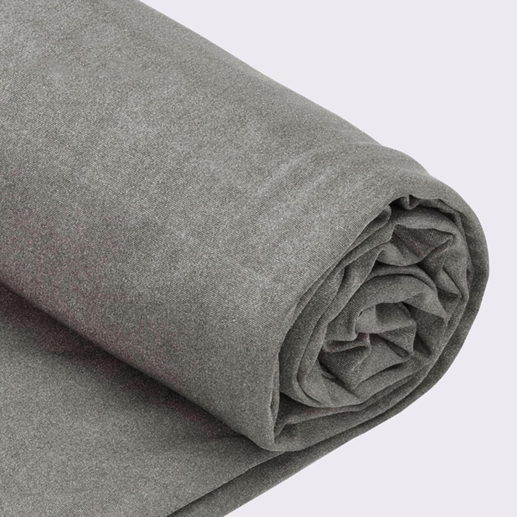 Tissu anti-électromagnétique contre les ondes, bouclier fibre argentée stretch