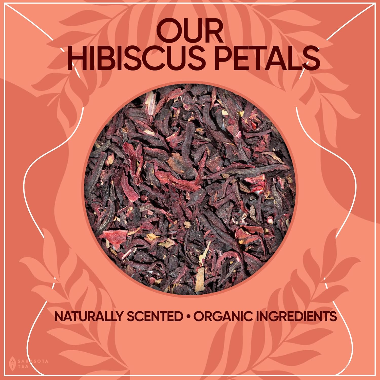 Organic Hibiscus Loose Leaf Tea | Naturally Tart & Refreshing Herbal Tea | Caffeine-Free | 1lb Bulk Bag | Dried Hibiscus Flowers for Hot or Iced | Non-GMO | Detox & Hydration Support - Image 6