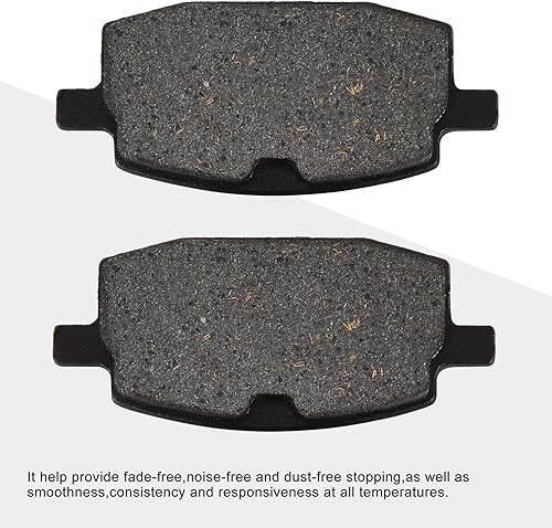 Miniatura 3 de GOOFIT Pastillas de freno de disco delanteras de repuesto para ciclomotor GY6 49cc 50cc scooter
