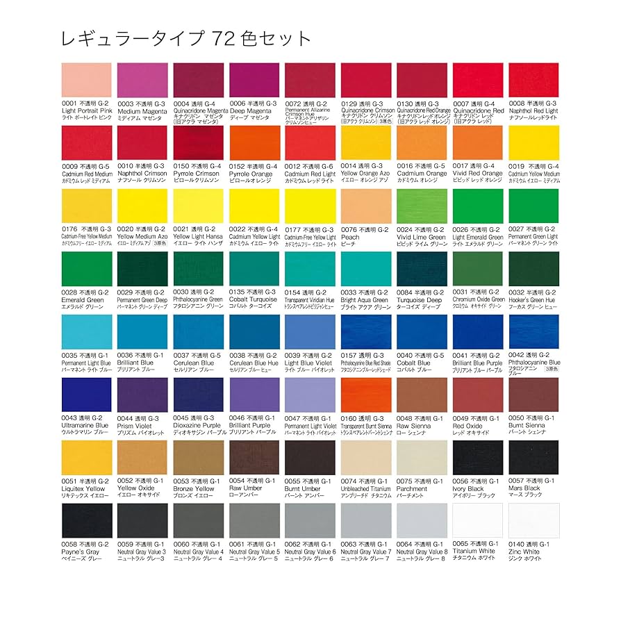 リキテックス　カラーセット　55色　LIQUITEX COLOR SET Amazon | リキテックス アクリル絵具 リキテックス リキッド 全