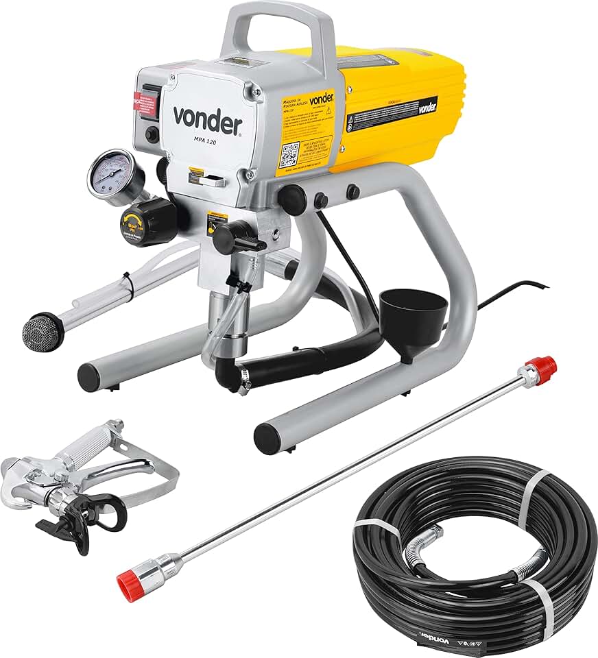 Vonder, Máquina De Pintura Airless, 1,2 Hp, 220 V~, Mpa 120.