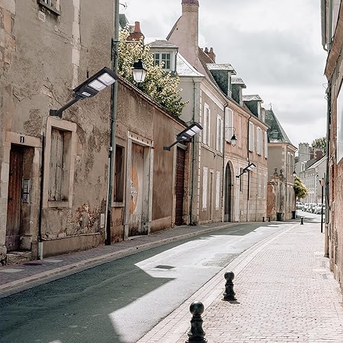 Miniatura 7 de Paquete de 2 soportes de montaje en poste de luz, kit de extensión de soporte de montaje en poste solar, bandera de pared, tubos de metal negro,