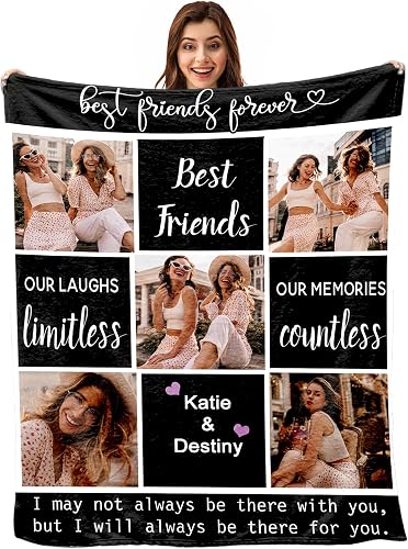 MyPupSocks Custom Photo Blanket: A Personalized Gift for a Best Friend
