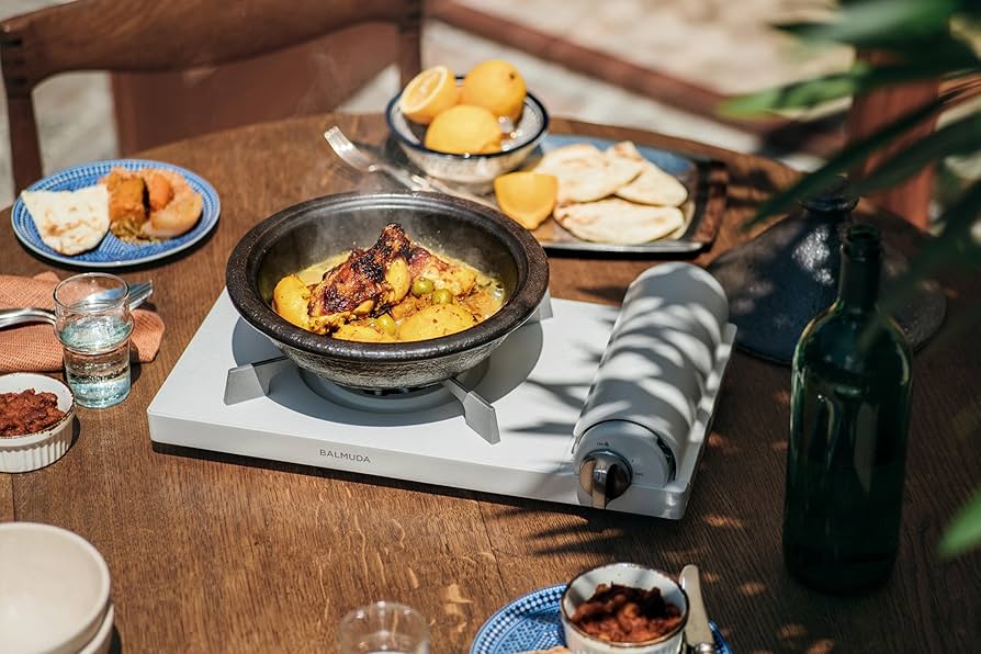 BALMUDA テーブルストーブカセットコンロ ホワイト