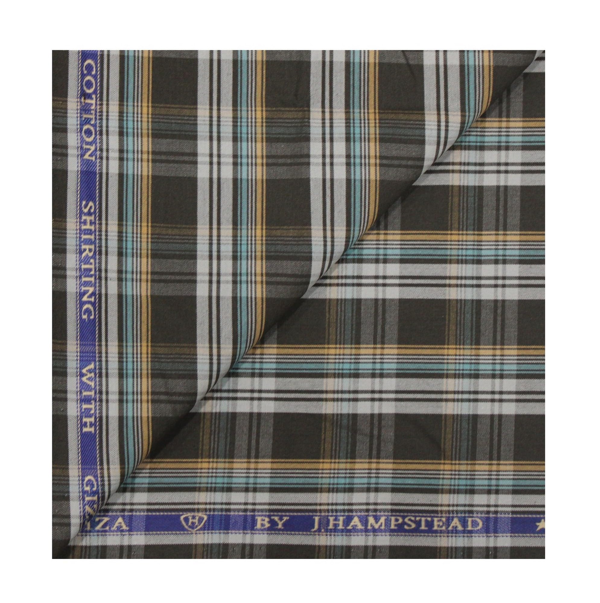 Men's Pure Cotton Solid Unstitched Shirt Fabric 1.60 Mtr. J1012-image-48