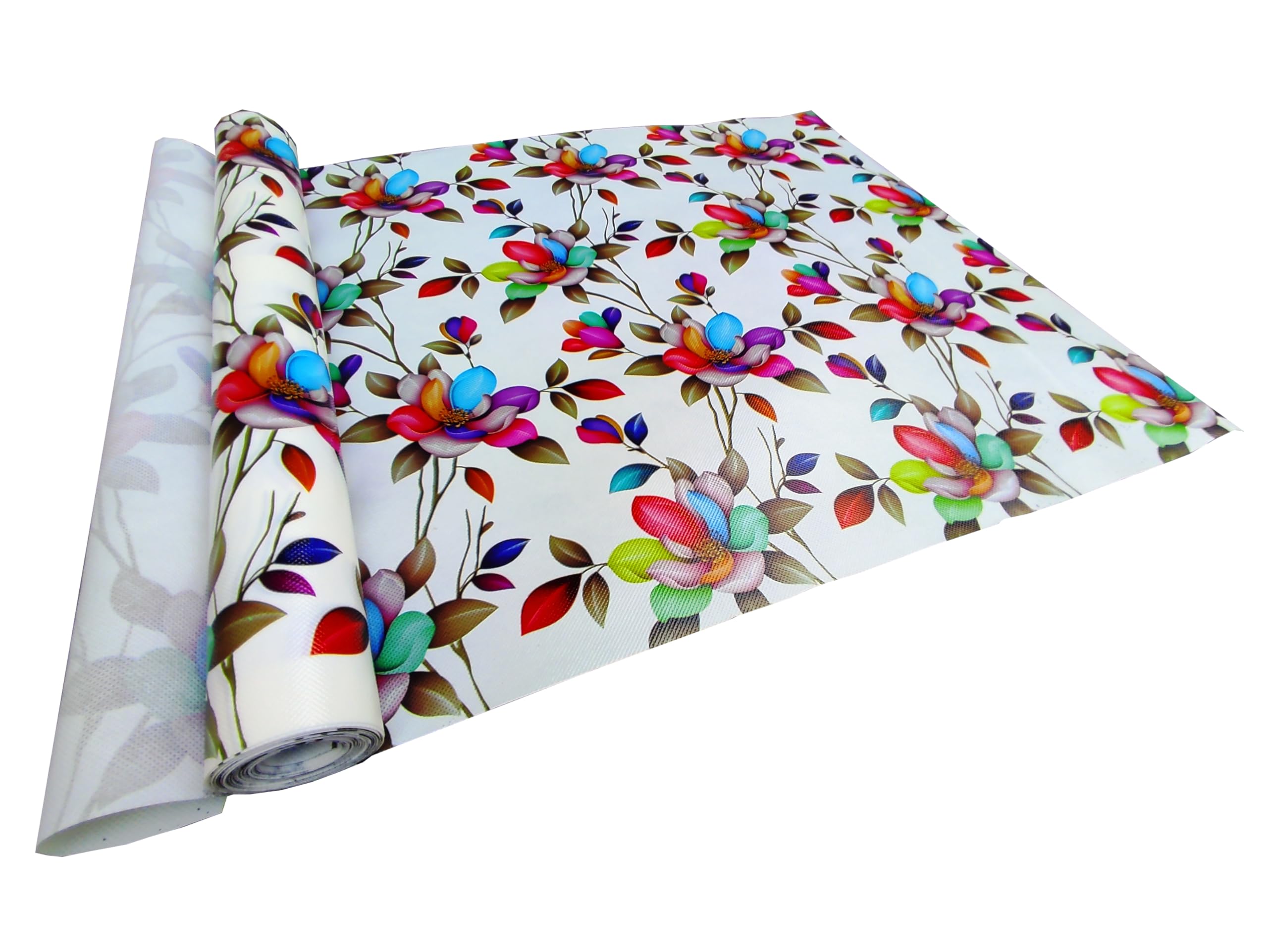Rite Clique 5 Meters Multipurpose Textured Super Strong Anti-Slip Liner Mat for Kitchen Shelves, Wardrobe, Drawer, Cupboard, Cabinet, 5 Meter Roll (Wipe and its Clean) (Size 45X500-CM, Multi), D-25 (B0D5Y1SLYK) Amazon Price History, Amazon Price Tracker