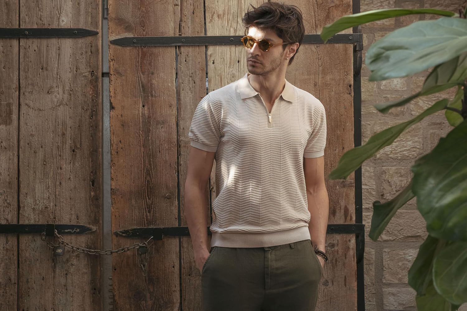 Cholp 100% Linen Dress Casual Resort Pants for Men – Relaxed Fit Drawstring Summer Trousers | Rich Famous Collection - Image 10