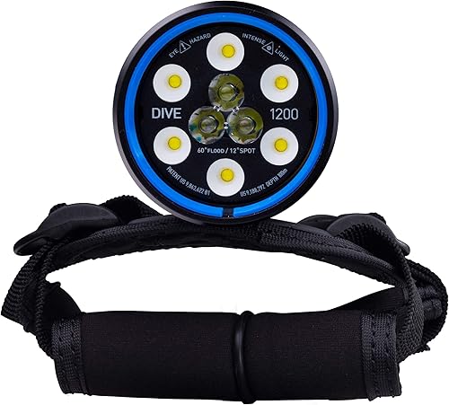 Miniatura 2 de Light and Motion Sola Dive 1200 SF Light Black 104x56x56