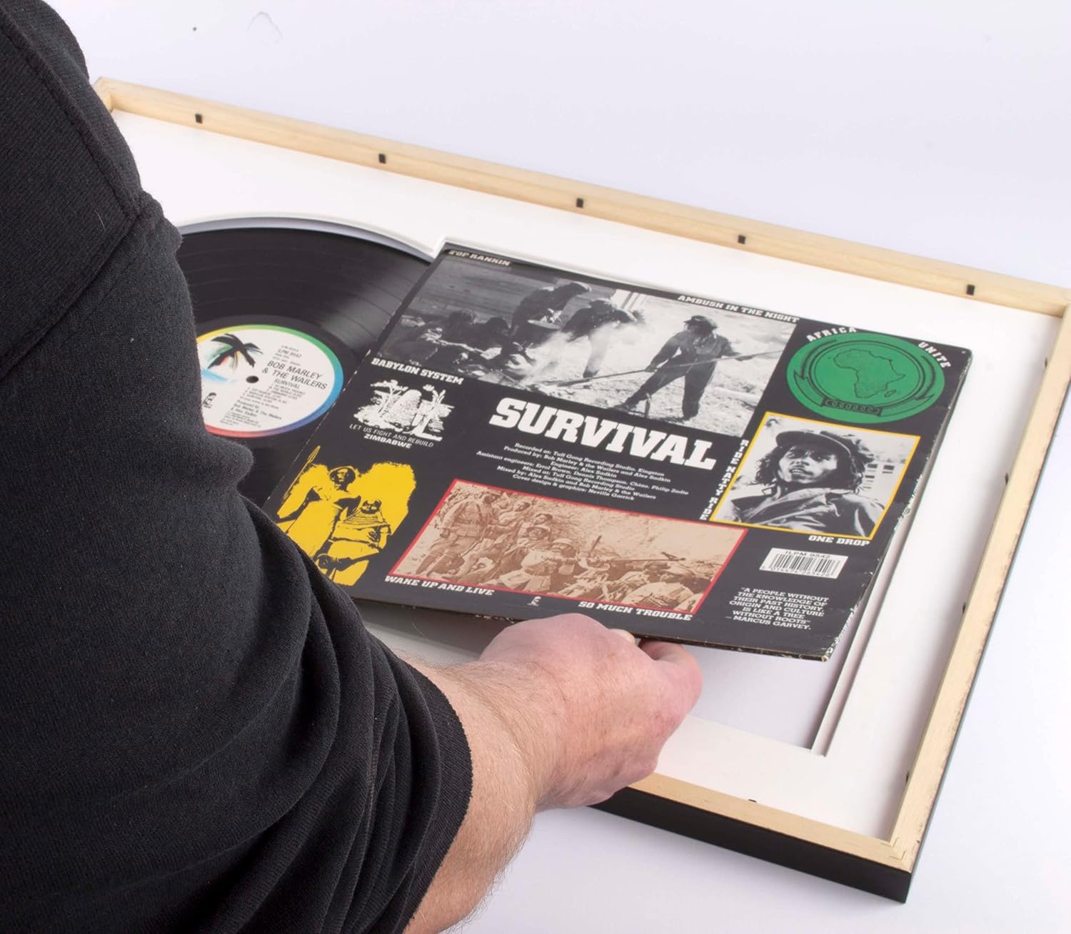 Buy Wall Space Vinyl Frame Vinyl Record Storage UV FILTERING