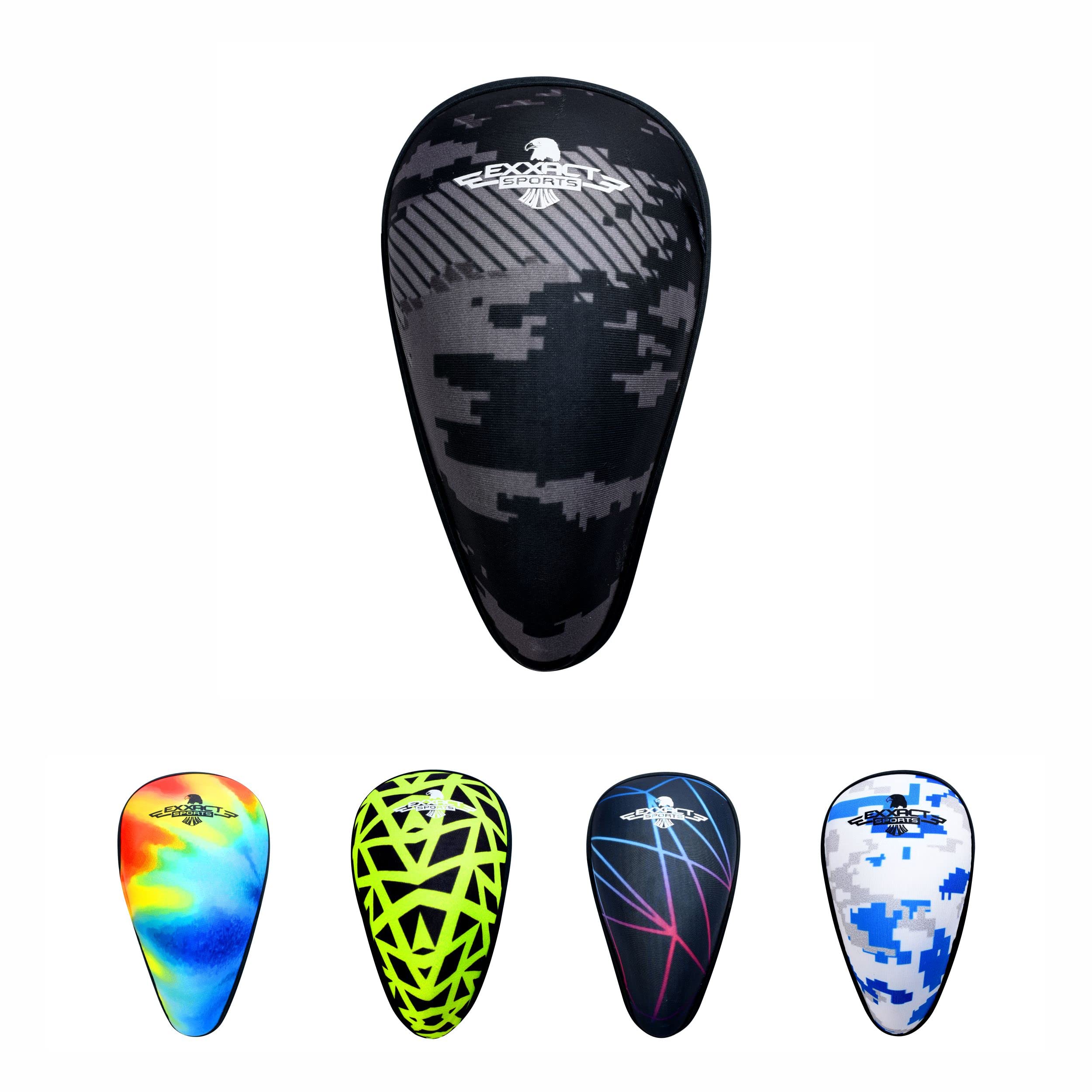 Sponsored Ad - Exxact Sports Lightweight Athletic Cup Mens & Boys with Soft Rim Comfort for Superior Support, Baseball Cup Youth Boys for T-Ball, Football, Lacrosse, Hockey Groin Protector MMA Cup