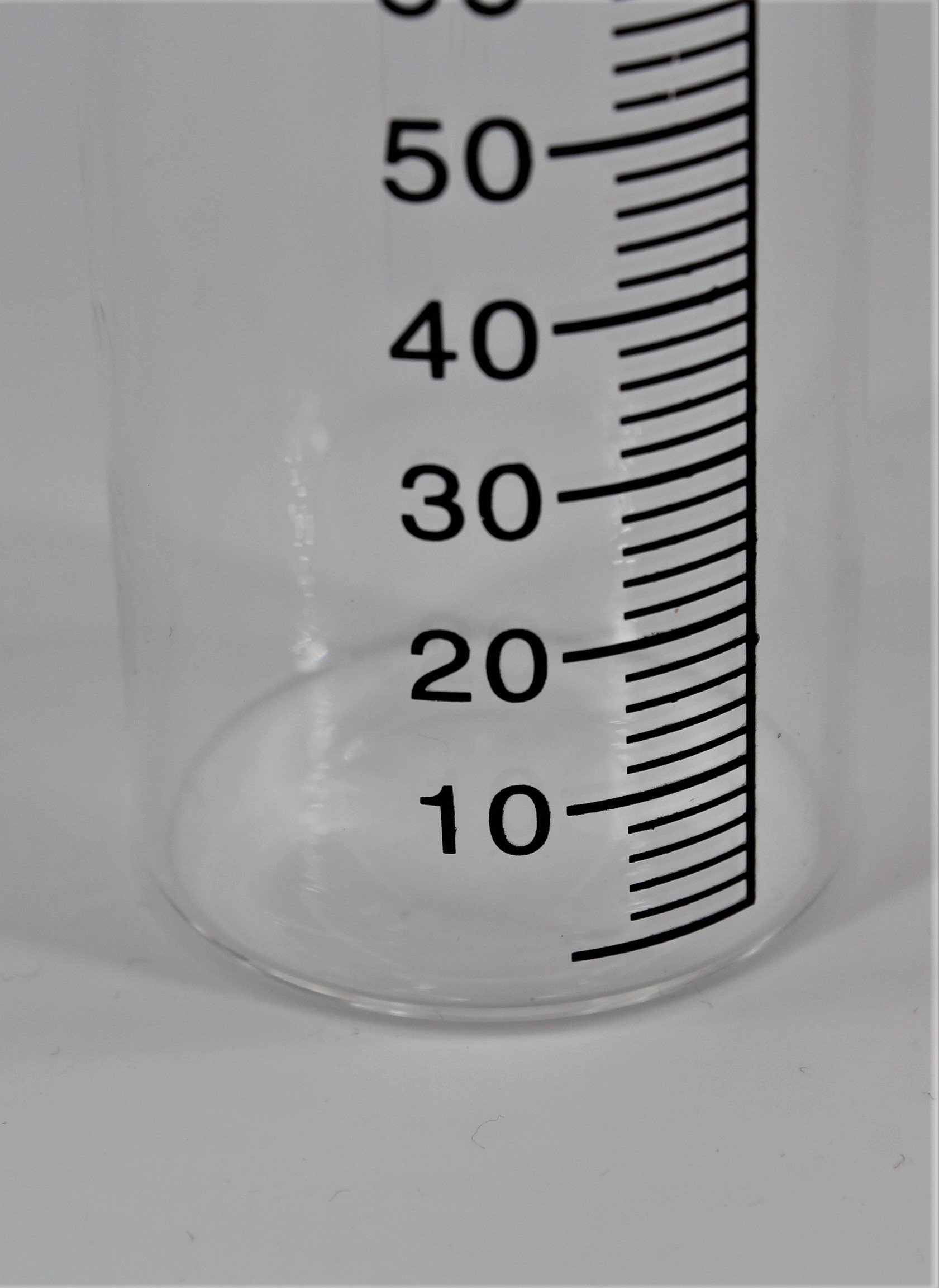Wymienne szkło deszczomierz prawdziwe szkło 15 cm