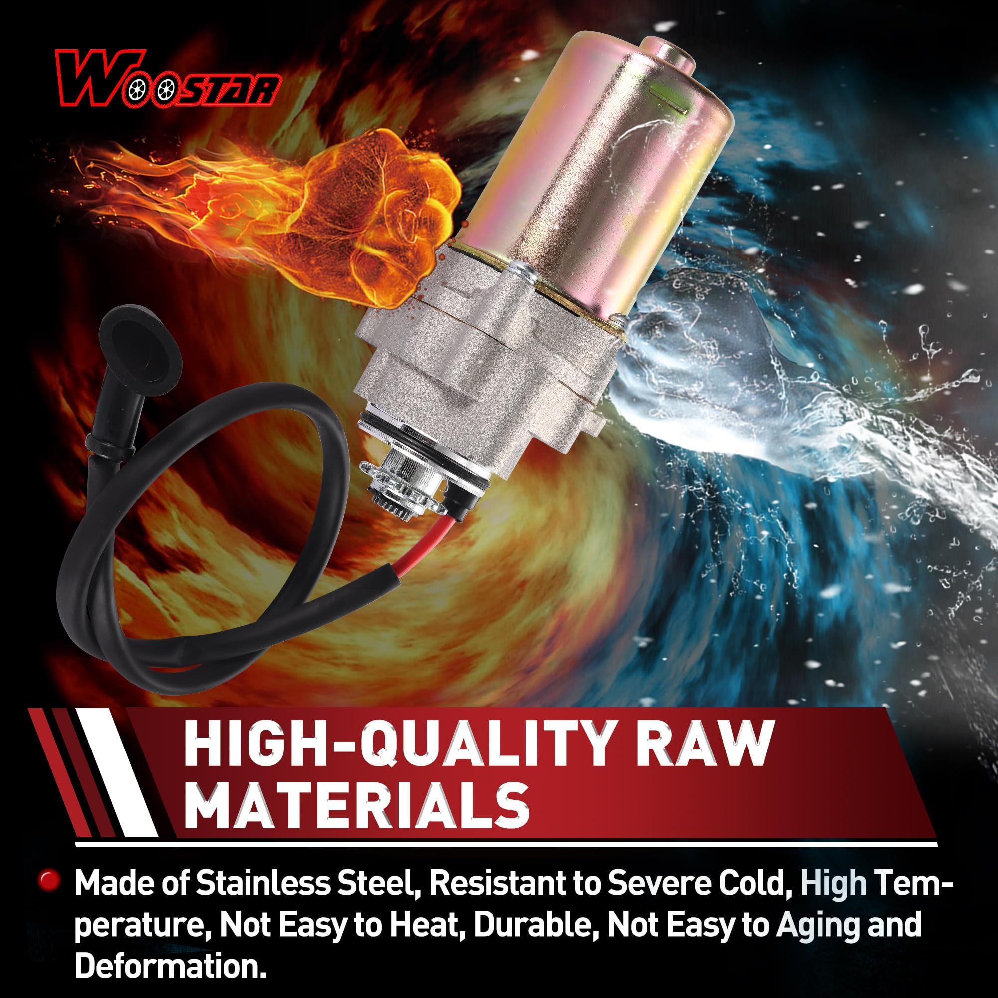 WOOSTAR Pignone Moto Anteriore 428 10 Denti 17mm per 50cc 70cc 90cc 110cc 125cc Dirt Pit Bike Mini Bike ATV Quad Ciclomotore