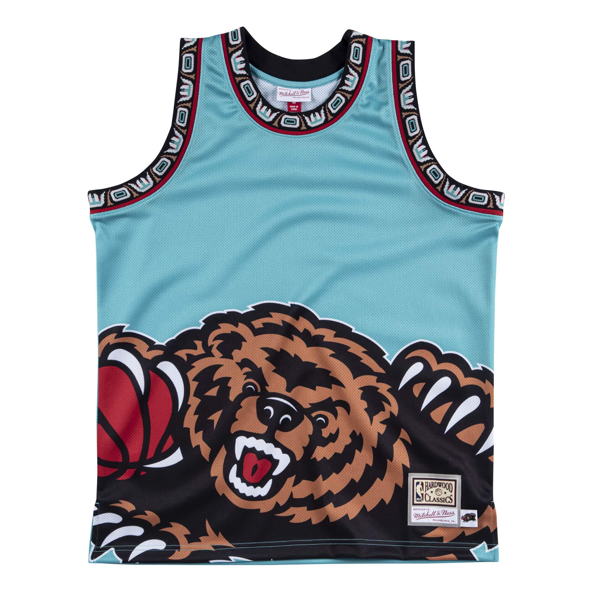 Mitchell & Ness New York Knicks Royal Big Face Jersey Swingman NBA HWC Basketball Trikot