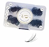 1000 Premade volume fans Mixed 4 lengths 9-12 | 11-14 | 13-16 CC, D Curl Wispy Handmade eyelash extensions supplies Russian volume lash promade fan Kimeyelashes (9mm - 12mm, 5D Wispy - 0.07 - D)