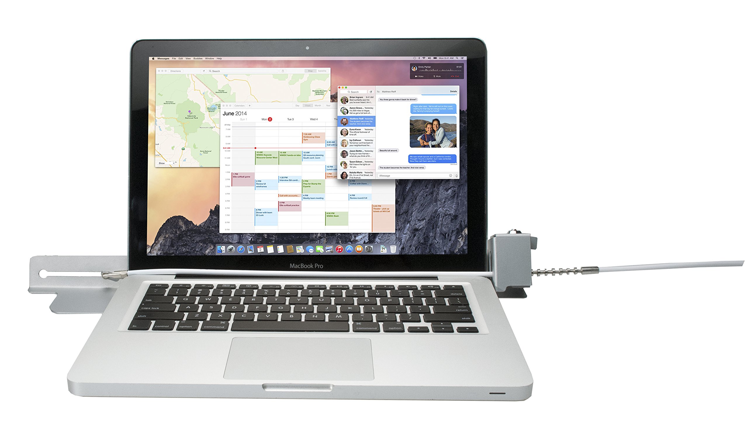 CTA Digital PAD-LSS stacja bezpieczeństwa laptopa
