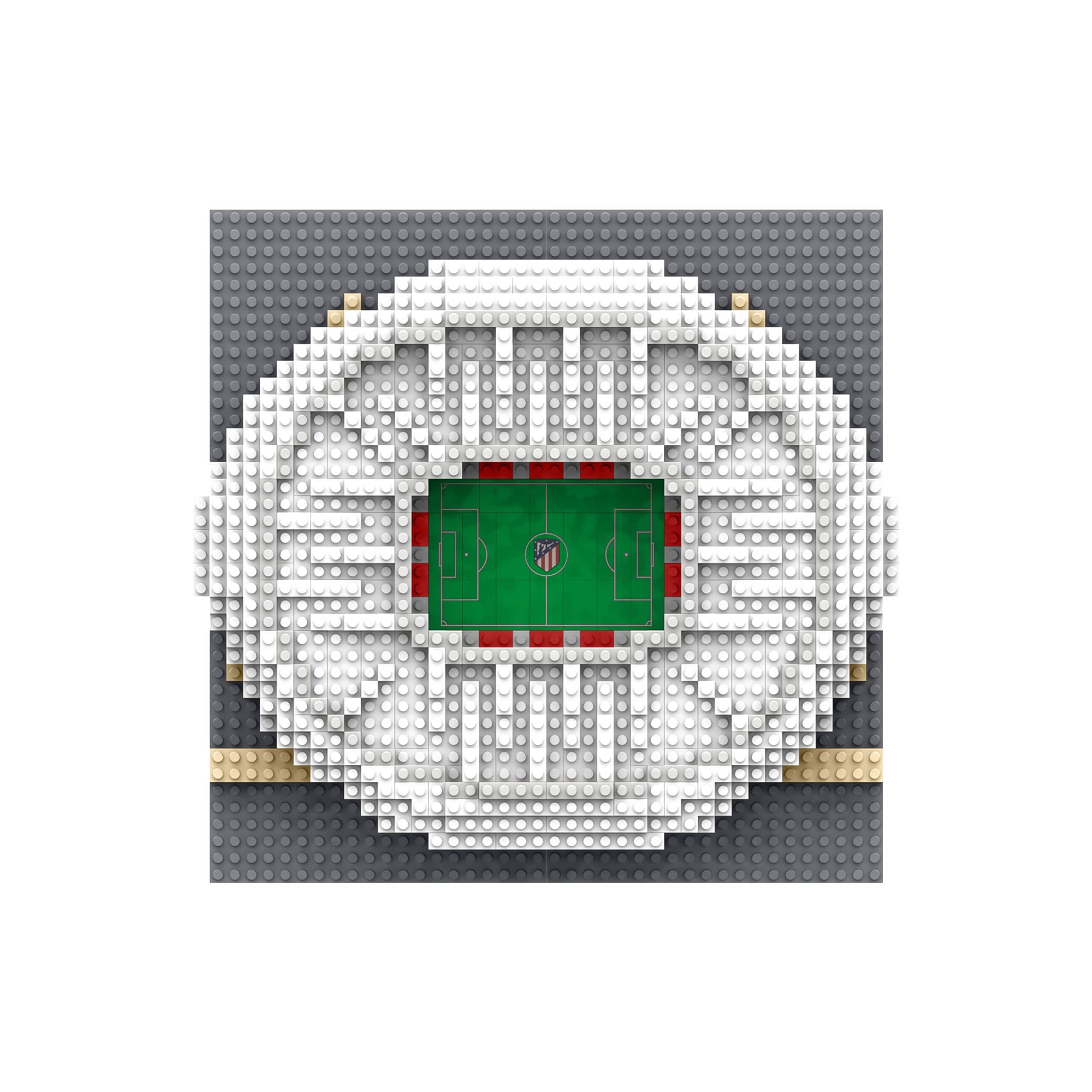 FOCO Oficjalnie licencjonowany model stadionu Mini-BRXLZ (Atletico Madrid FC)