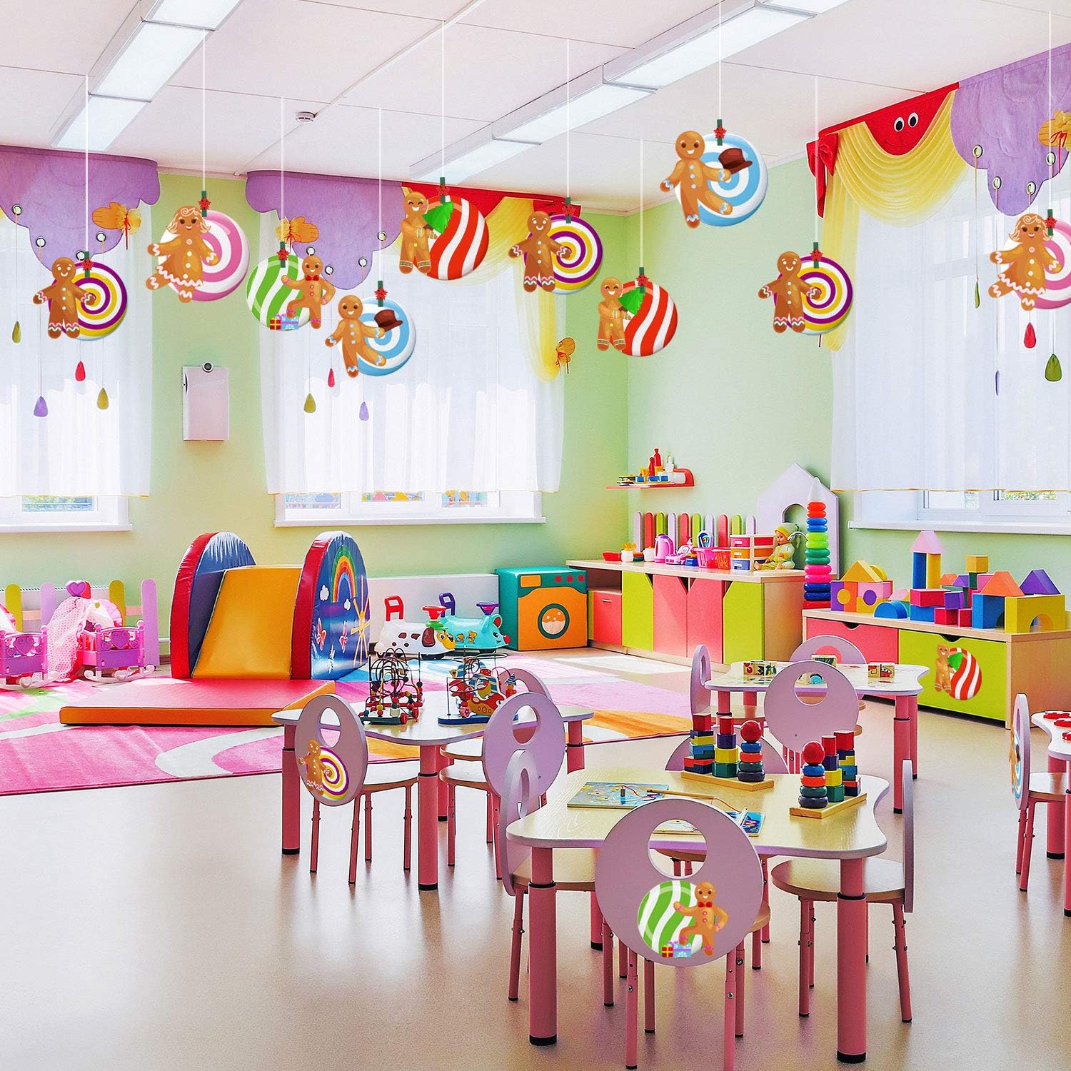 Uр Tо 60% оƒƒ 40 Pieces Peppermint Land Gingerbread Candies Cut-Outs Classroom Decoration Candy Cardboard Cut-Outs with Glue Point Dot for Winter Bulletin Board Classroom School Christmas Party, 5.9 x 5.9 Inch Onе-Dау Sаlе: Uр tо 80% оƒƒ 40 Pieces Peppermint Land Gingerbread Candies Cut-Outs Classroom Decoration Candy Cardboard Cut-Outs with Glue Point Dot for Winter Bulletin Board Classroom School Christmas Party, 5.9 x 5.9 Inch