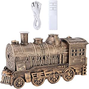 Amazon.com: 300ML Train Humidifier, Christmas Train Diffuser, Dual Mist ...