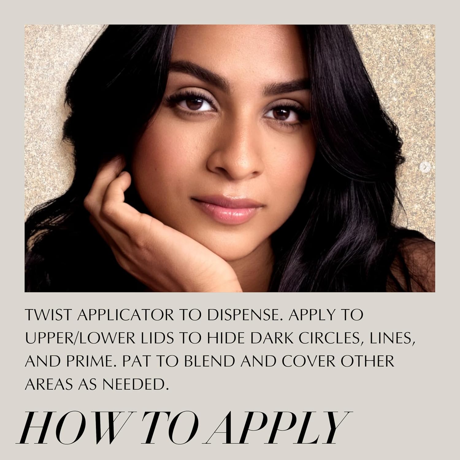 Xtreme Lashes Skin Renewing Cream Concealer, Beige, 0.08 Fl Oz, Face Makeup, All Skin Types, Medium Coverage, Hydrates, Protects, and Soothes Skin