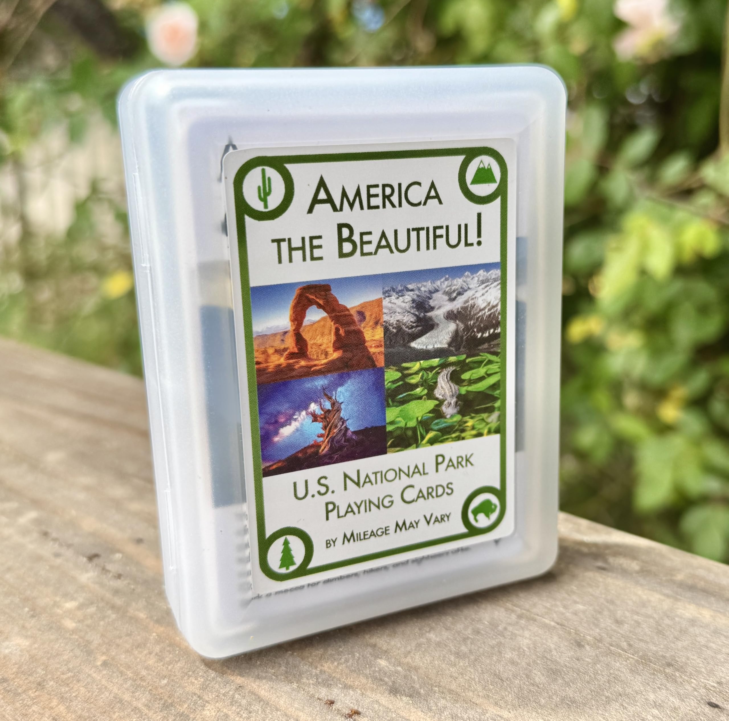 National Park Playing Cards: 54 Unique Illustrations with descriptions About All 63 Parks on Standard Poker Size Playing Cards.
