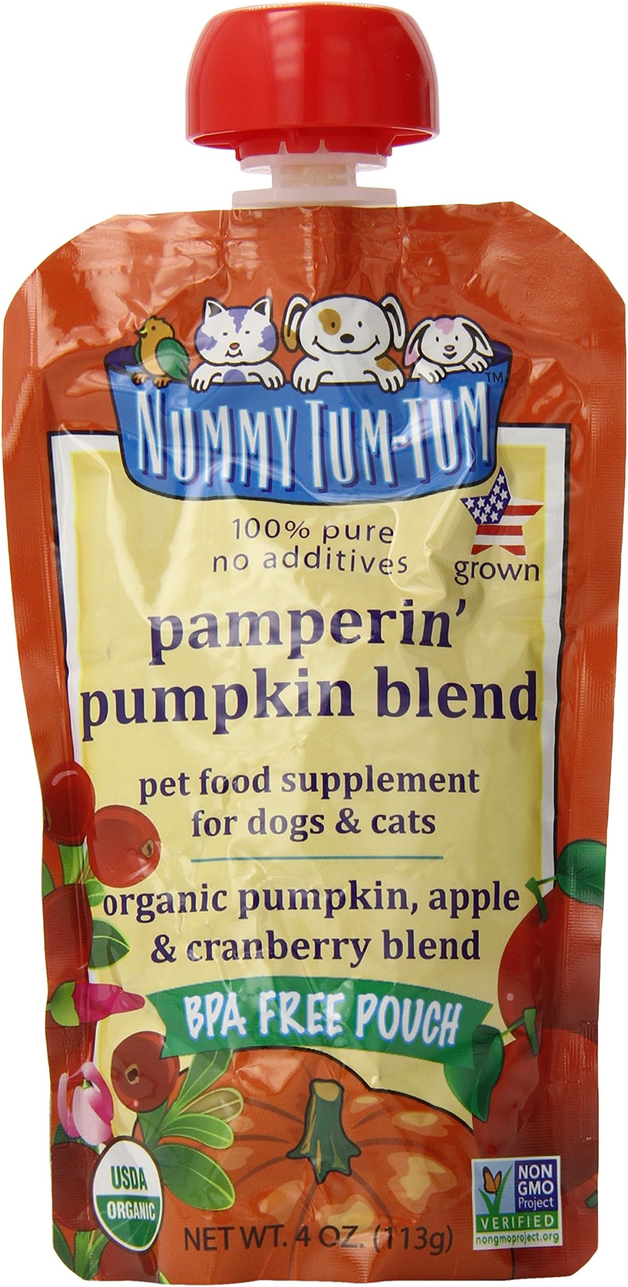 Nummy Tum Tum Organic Fruit and Vegetable Pet Food Blend