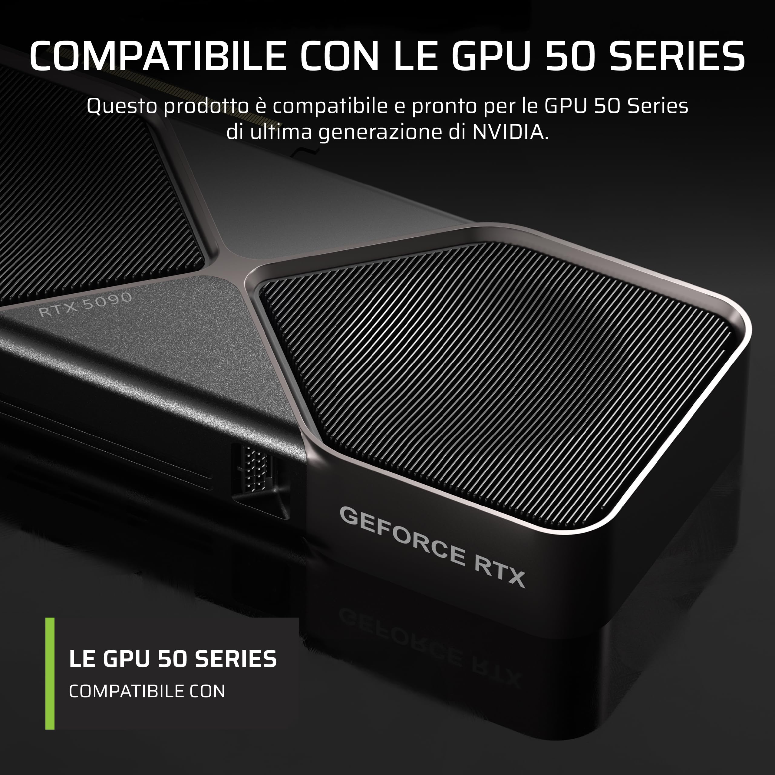 CORSAIR HX1500i (2025) Alimentatore ATX Modulare Silenzioso 12V-2x6 – Nero | Con cavo, Compatibile con ATX 3.1 e PCIe 5.1, Efficienza Cybenetics Platinum