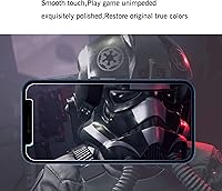 Vista 6 de Ailun Paquete de 2 protectores de pantalla para iPhone 12 Pro Max [6.7 pulgadas] + 2 protectores de lente de cámara, película de vidrio templado