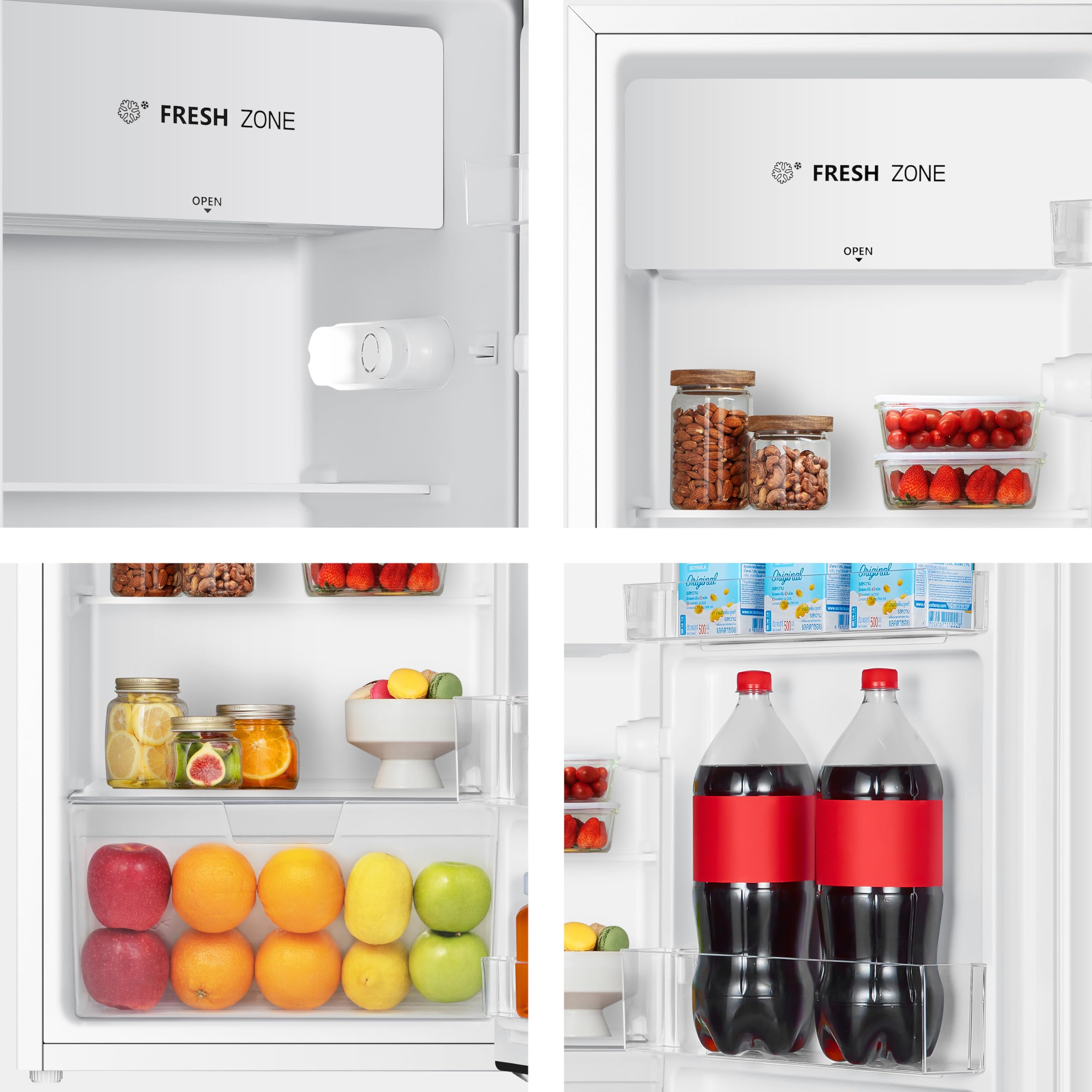 Hisense MUR48092E Frigorifero Monoporta, Classe Efficienza Energetica E, Bianco, 94 Litri