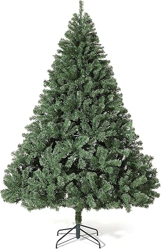 GarveeTech 6FT Artificial Christmas Tree, Premium Spruce with Metal Hinges, Coll
