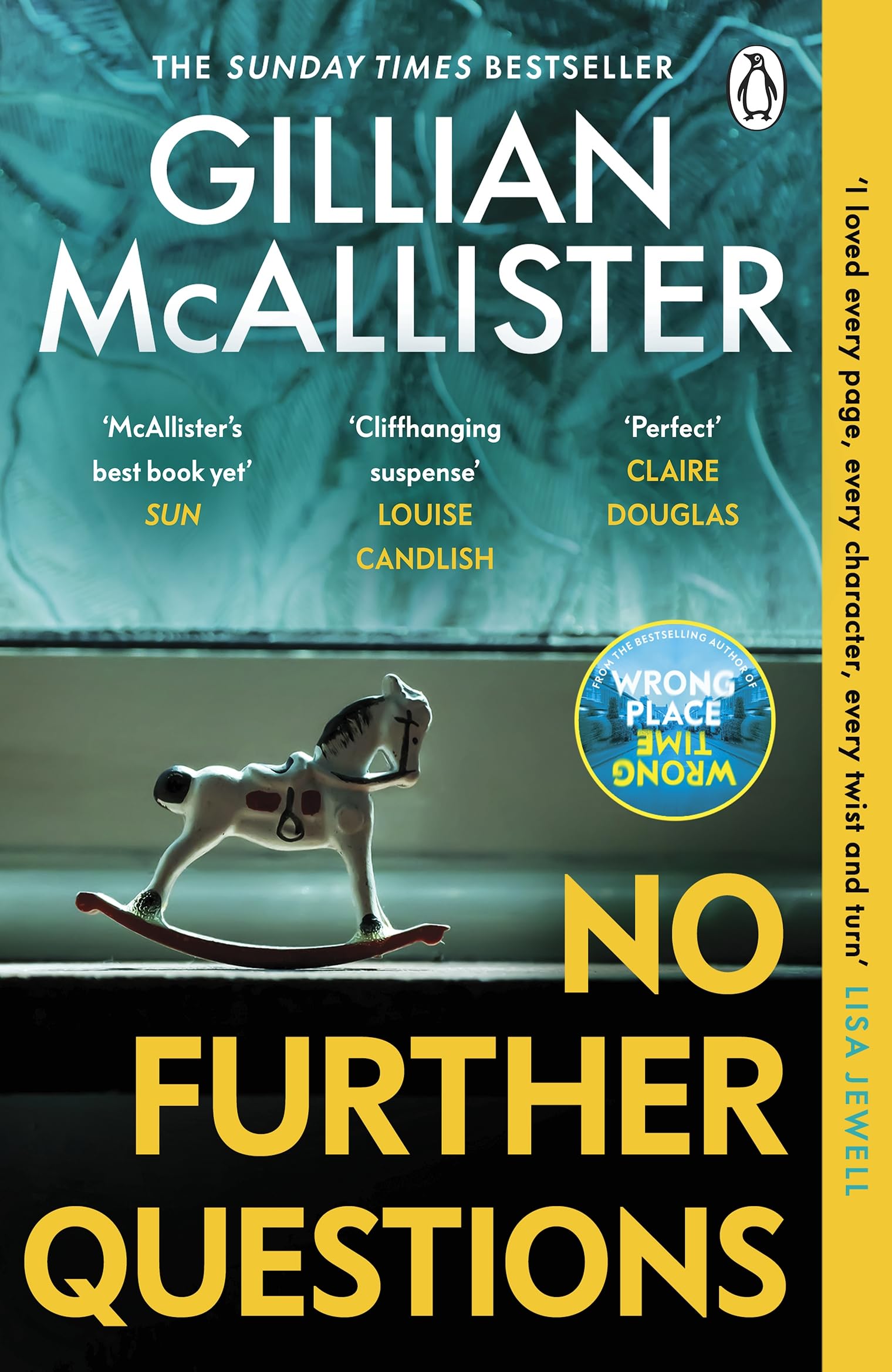 No Further Questions by Gillian McAllister PAPERBACK 9781405934602