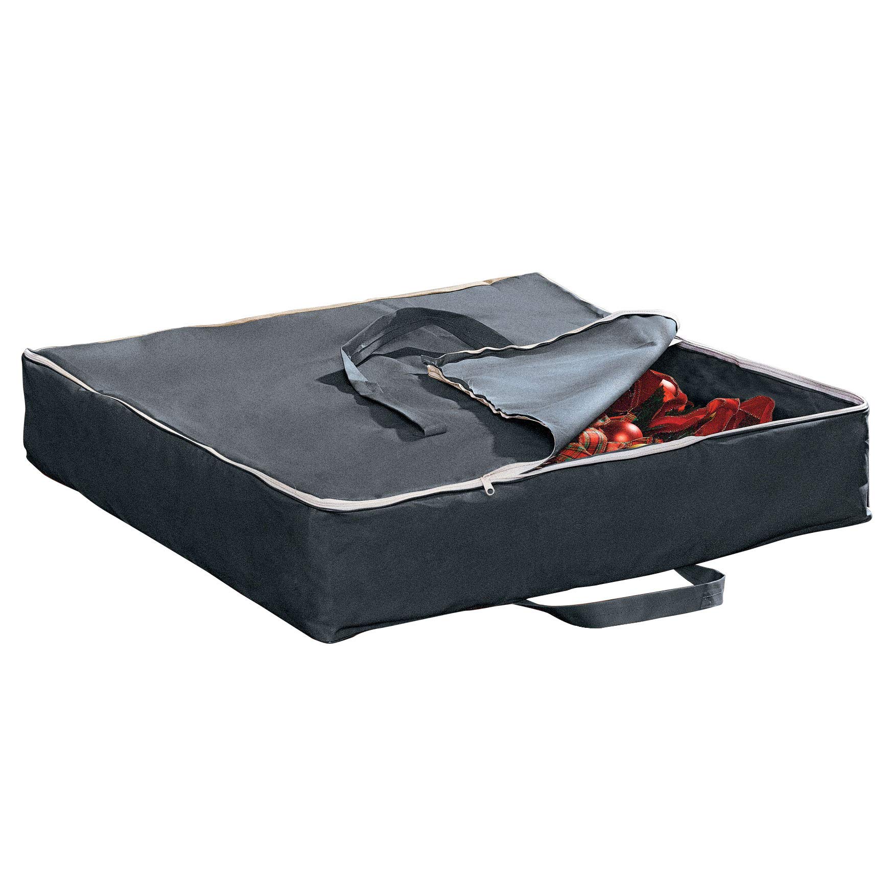 BrylaneHome71/2' Pop-Up Tree Storage Bag - Gray