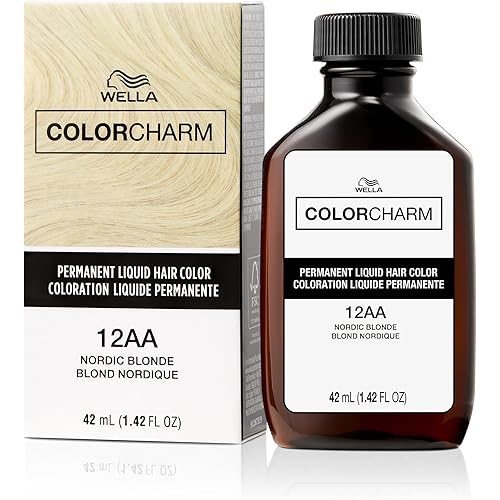WELLA Color Charm Permanent Liquid Hair Color for Gray Coverage, Ash Blonde