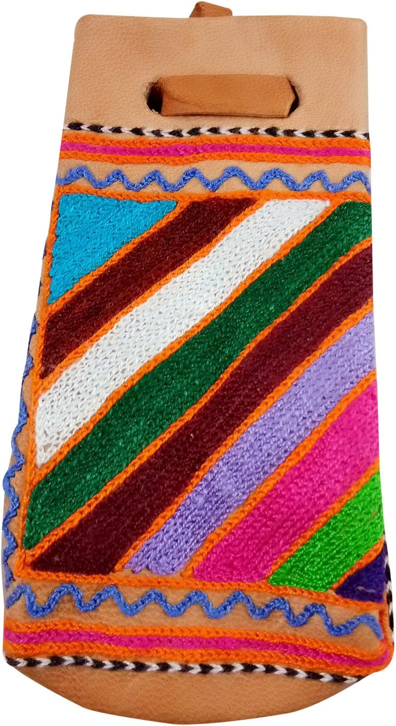 Handicraft Leather Phone Pouch, Smartphone Holder, Mobile Holder, Best Gifting, Made by Awarded Indian Artisan