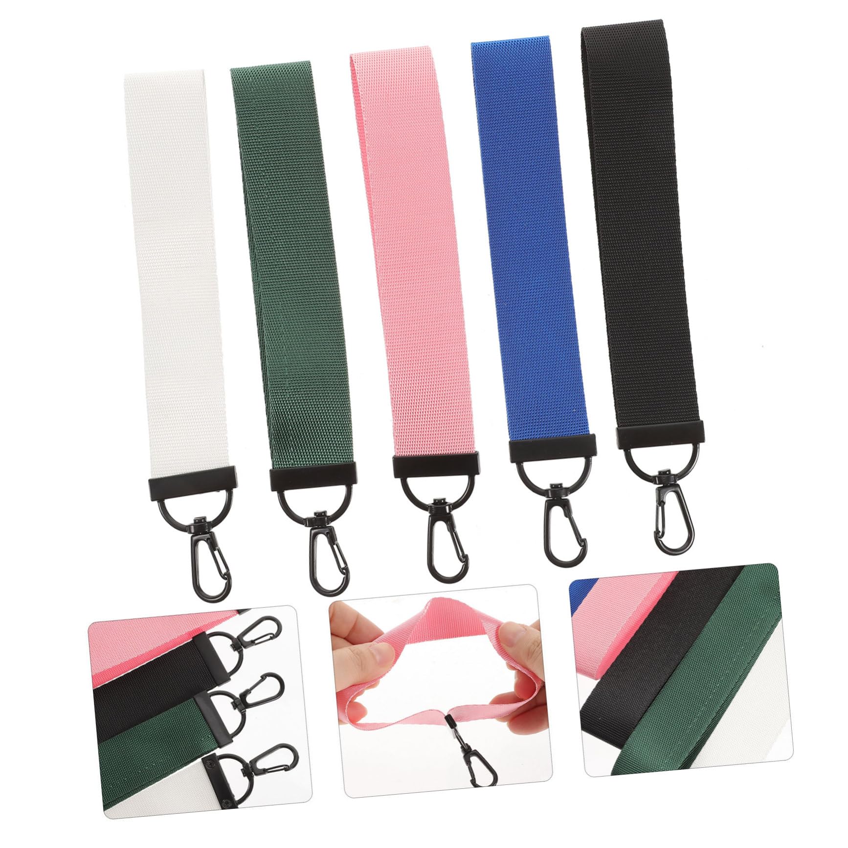 BESPORTBLE Gioielli Portachiavi Mano Keychain Chiave Ciondoli Per Borsetta Ciondolo Per Borse Charms Di Zaino Ciondolo Per Borsa Keechchains for Pendente Portachiavi Nylon